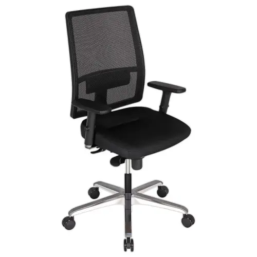 Siège de bureau synchrone décalé en résille Bizzi - Nowy Styl