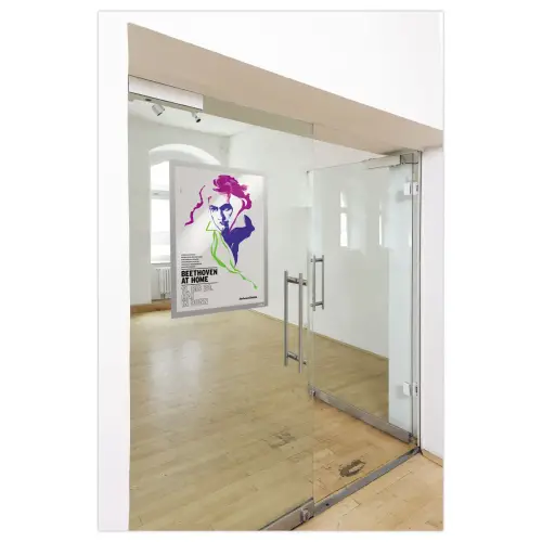 Cadre adhésif Duraframe Poster - A2 - Argent - DURABLE