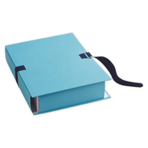 Chemise extensible à rabat et sangle - bleu - FIDUCIAL
