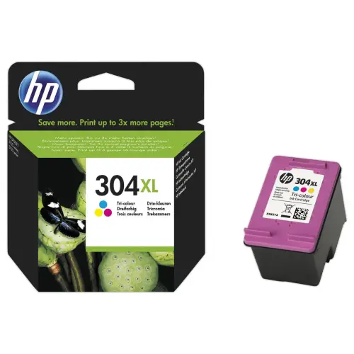 HP 304XL cartouche d'encre 3 couleurs N9K07AE - HP