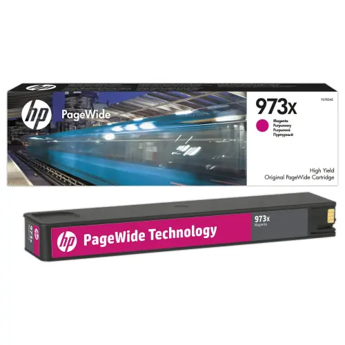 Cartouche 973XL F6T82AE - Magenta - HP 