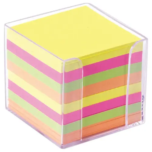 Support + bloc cube - 720 feuilles volantes - Coloris assortis - ACCESS 