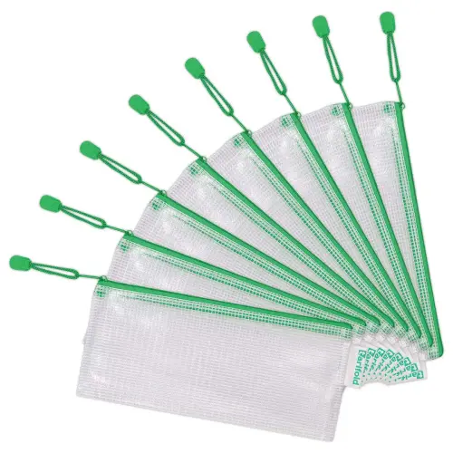 8 Pochettes souples armées ZIP - TARIFOLD -Chéquier