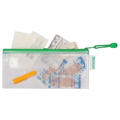 8 Pochettes souples armées ZIP - TARIFOLD -Chéquier