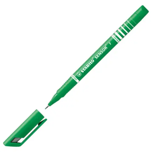 Stylo-feutre SENSOR F - Pointe fine - Vert - STABILO