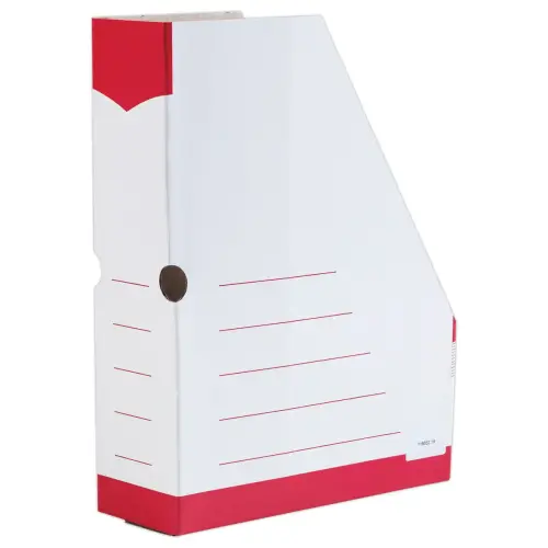 10 Porte-revues en carton - Rouge - ACCESS