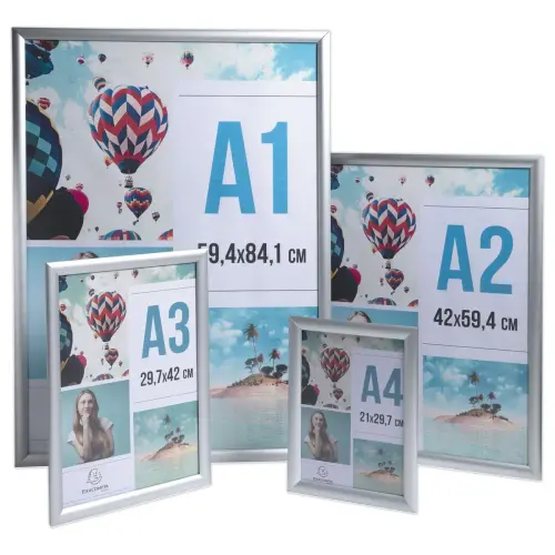 Cadre clapets format A1 - Horizontal ou vertical
