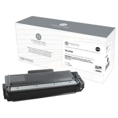 Toner remanufacturé éq. BROTHER TN-2320 - Haute capacité - Noir