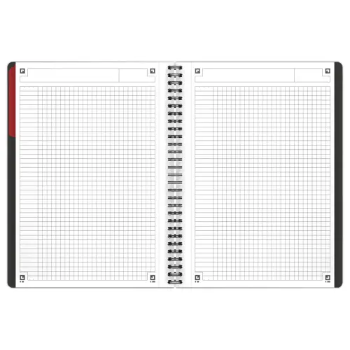 Cahier spirale B5 Activebook - 160 pages - 5x5 - OXFORD