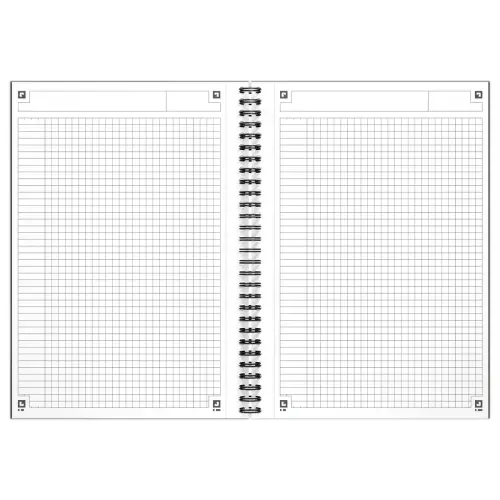 Cahier spirale Notebook B5, 5x5, 160 pages, Oxford International