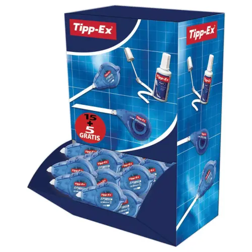 20 Correcteurs Roller Easy Refill - 15 + 5 gratuits - TIPP-EX 