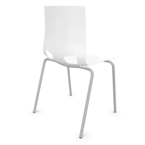 Chaise monocoque design Fondo - Blanc