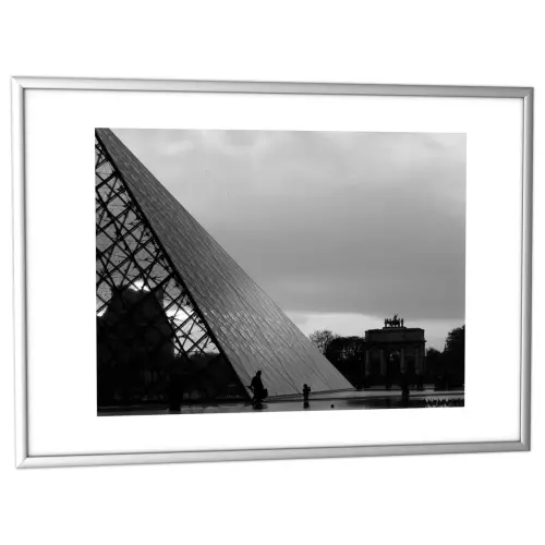 Cadre de d&eacute;coration A3 aluminium - Paperflow 
