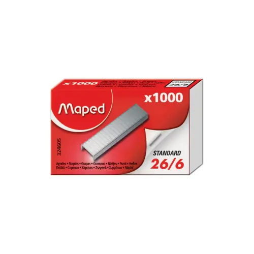 1000 Agrafes 26/6 - MAPED 