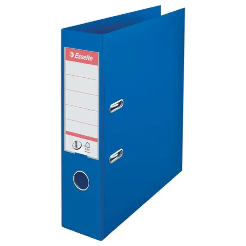 Classeur à levier n°1 Power - Dos 7,5 cm - Bleu foncé - ESSELTE