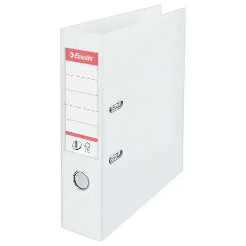Classeur à levier n°1 Power - Dos 7,5 cm - Blanc - ESSELTE