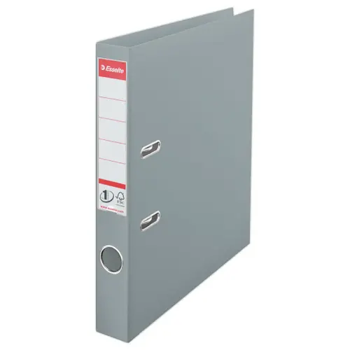 Classeur à levier n°1 Power - Dos 5 cm - Gris - ESSELTE