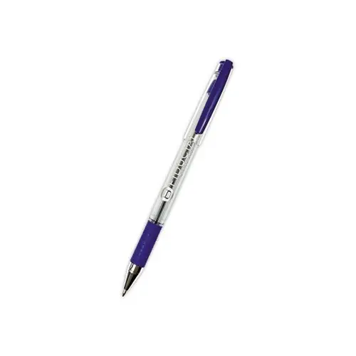 Stylo bille grip - Ecriture moyenne - Bleu - FIDUCIAL OFFICE SOLUTIONS