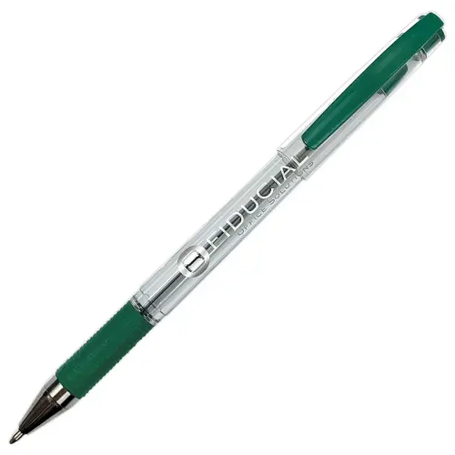 Stylo bille grip - Ecriture moyenne - Vert - FIDUCIAL OFFICE SOLUTIONS