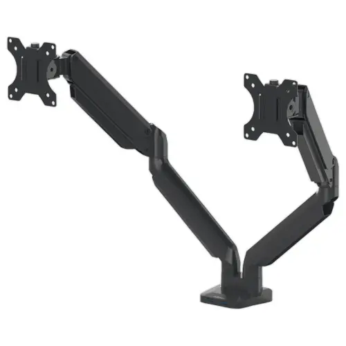 Bras porte-écrans double Platinum Series - Noir - FELLOWES