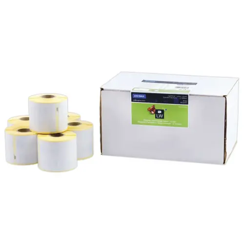 2 Rouleaux de 575 étiquettes LW pour gros volume 102 x 59 mm