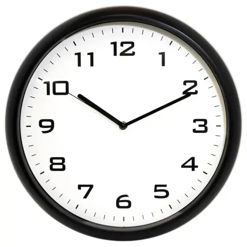 Horloge murale grand format silencieuse