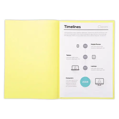 250 Sous-chemises 22 x 31cm SUPER 60 - 60g - Jaune - Exacompta 