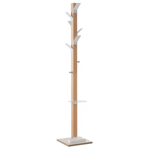 Portemanteau EASYCLOTH 6 pat&egrave;res blanc 