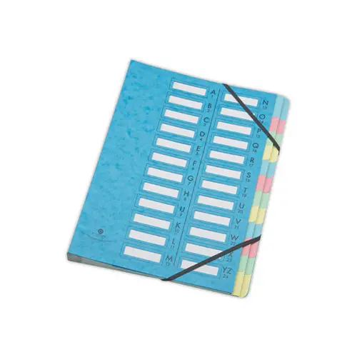 Trieur extensible FIDUCIAL carte lustrée- 24 compartiments