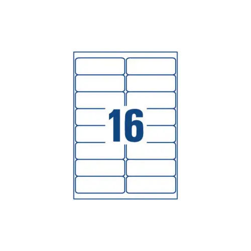 100 Planches d'étiquettes laser - 99,1x33,9 mm - AVERY