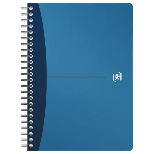 Cahier spirale Oxford Urban A5, Ligné 7mm , 180 pages