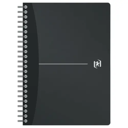 Cahier spirale Oxford Urban A5, Ligné 7mm , 180 pages