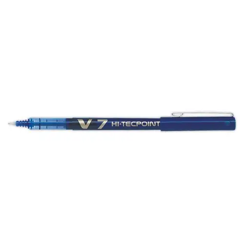 20 Rollers pointe aiguille PILOT Hi-Tecpoint V7 - Ecriture moyenne
