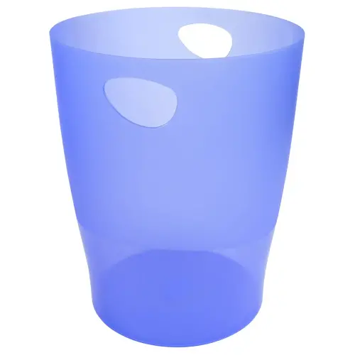 Corbeille à papier - 15 L - Bleu clair