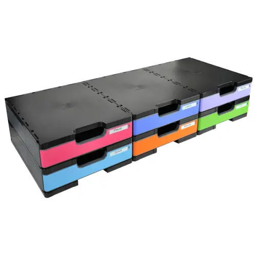 3 Modules pour monter 6 cases sur 2 ou 3colonnes.