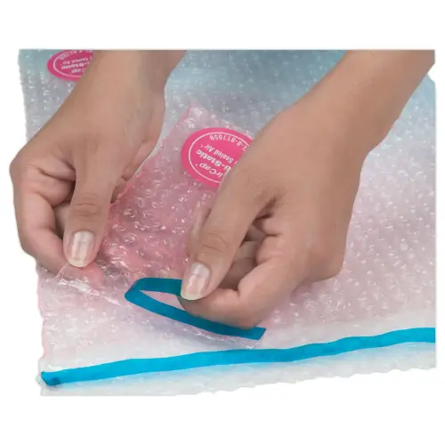 150 Sachets matelassés à bulles d'air 100x125 mm