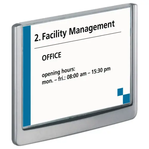 Plaque de porte Click Sign - A6 - DURABLE