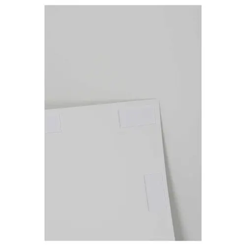 Panneau d'affichage auto-adhésif L 46 x H 58 cm - Gris