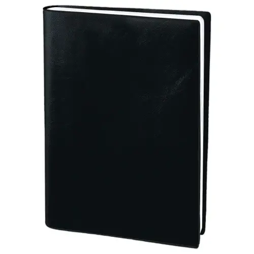 Agenda semainier Classique - 21x27 cm - Noir - Août 2026 à juillet 2027