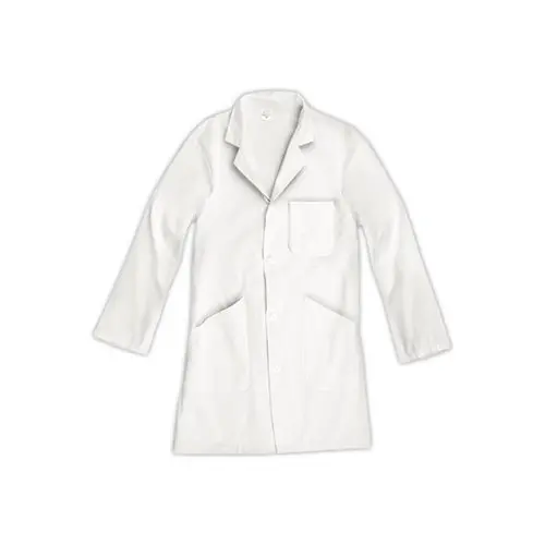 Blouse blanche 100 % coton - 3 poches - Taille L - WONDAY