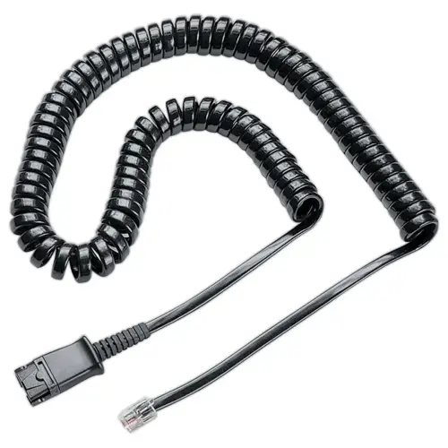 Cordon téléphone standard pour casquesPLANTRONICS