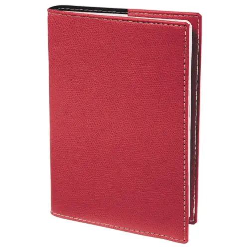 Agenda semainier  Club - 21x27cm - Rouge - Janvier &agrave; d&eacute;cembre - QUO VADIS 