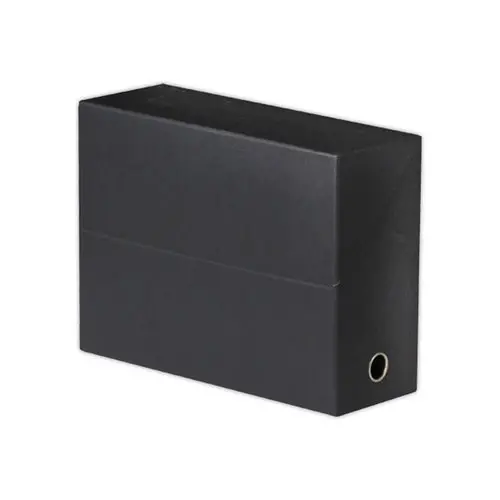 Boite de transfert - Toilée - Dos 12 cm - Noir - OXFORD