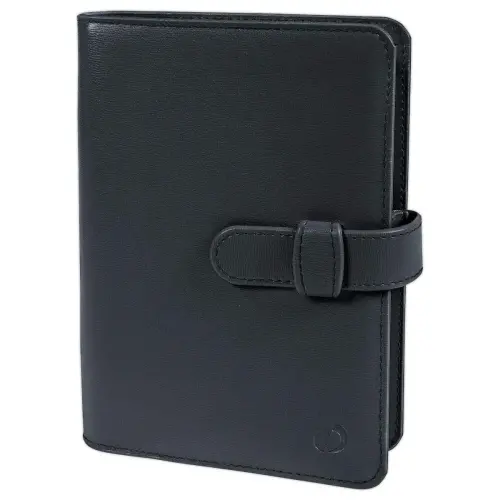 Organiseur Timer 21 Prestige - 19,5x23,5 cm - Noir - Septembre à septembre - QUO VADIS