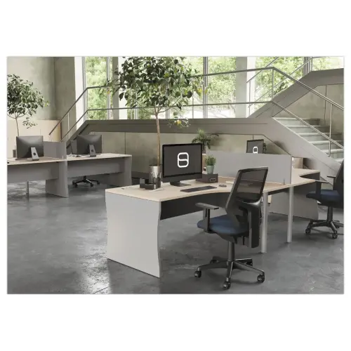 Bureau BUDAPEST 120 x 80 blanc 