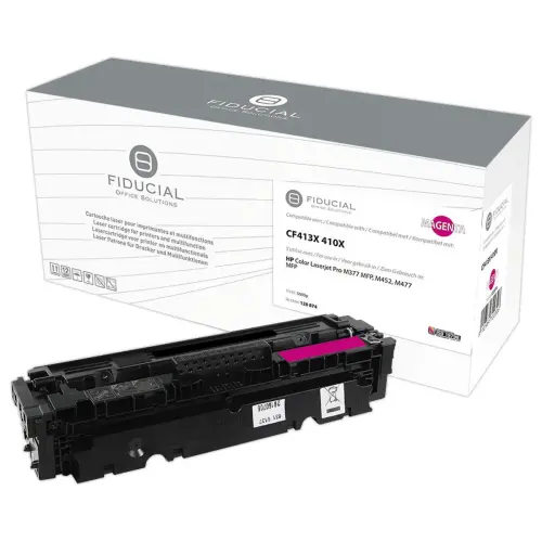 Toner remanufacturé éq. HP CF413X - Haute capacité - Magenta