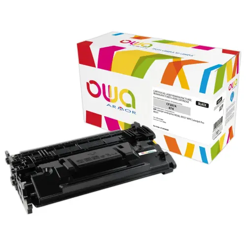 Toner éq. HP CF287A - Noir - OWA