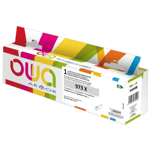 Cartouche éq. HP 973X - Cyan - OWA