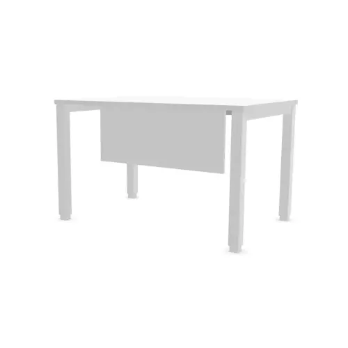 Voile de fond L 120 blanc 