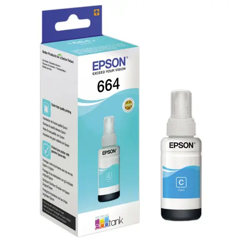 Recharge Jet d'encre EPSON T6642 cyan